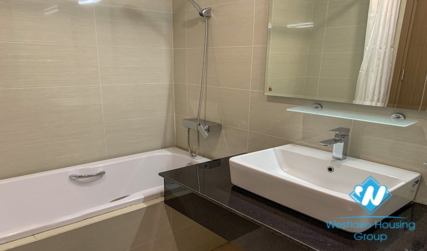 Three bedroom apartment with nice balcony fully furnished modern high floor for rent